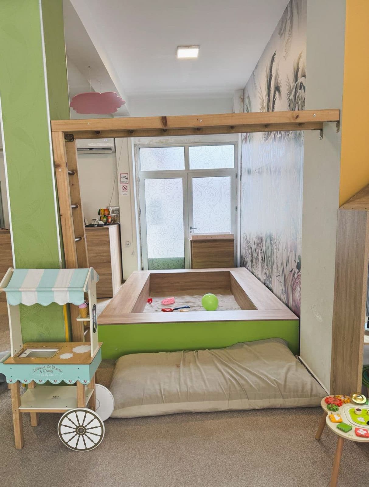 Colorful indoor playground