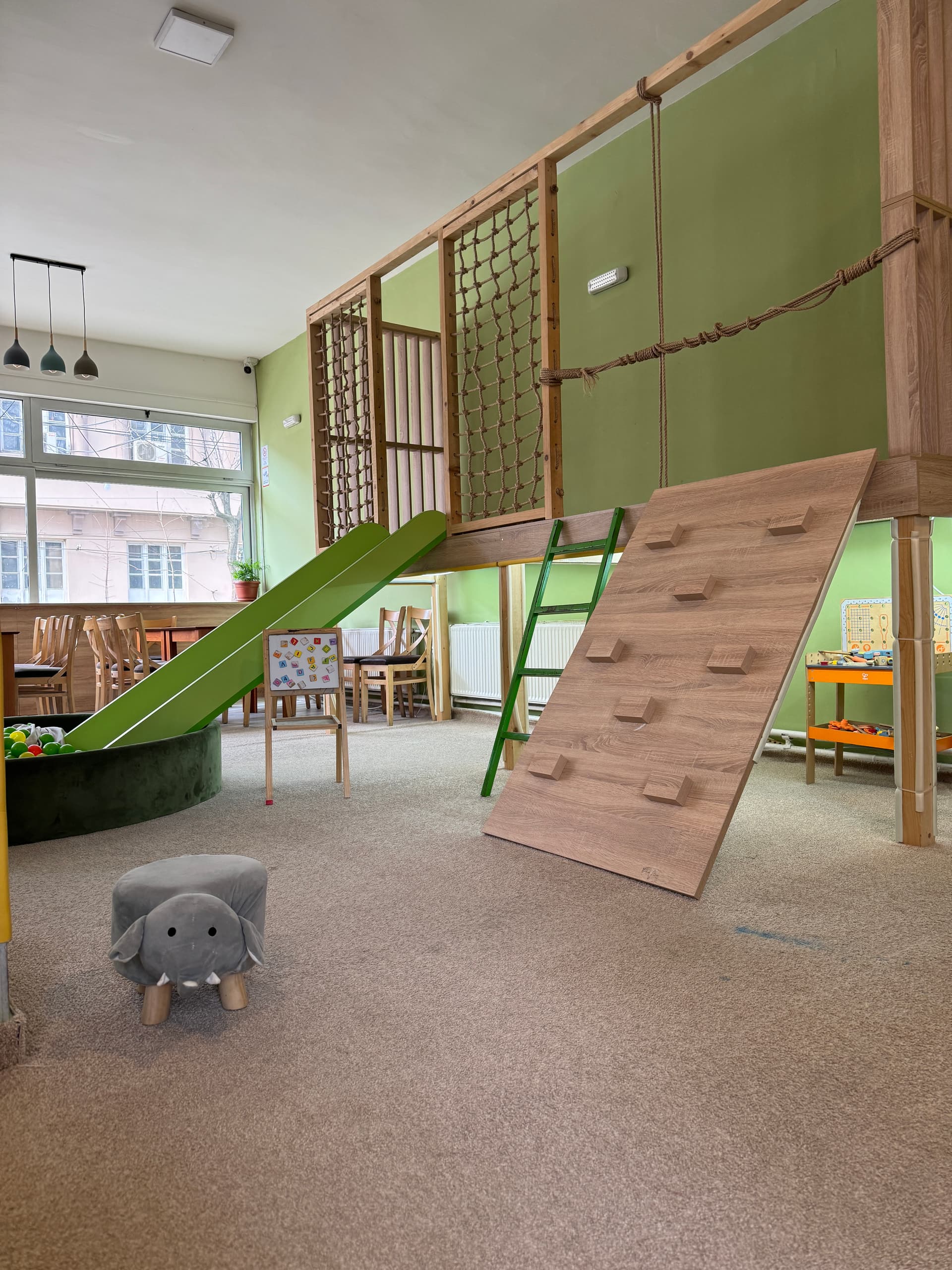 Educational corner for kids