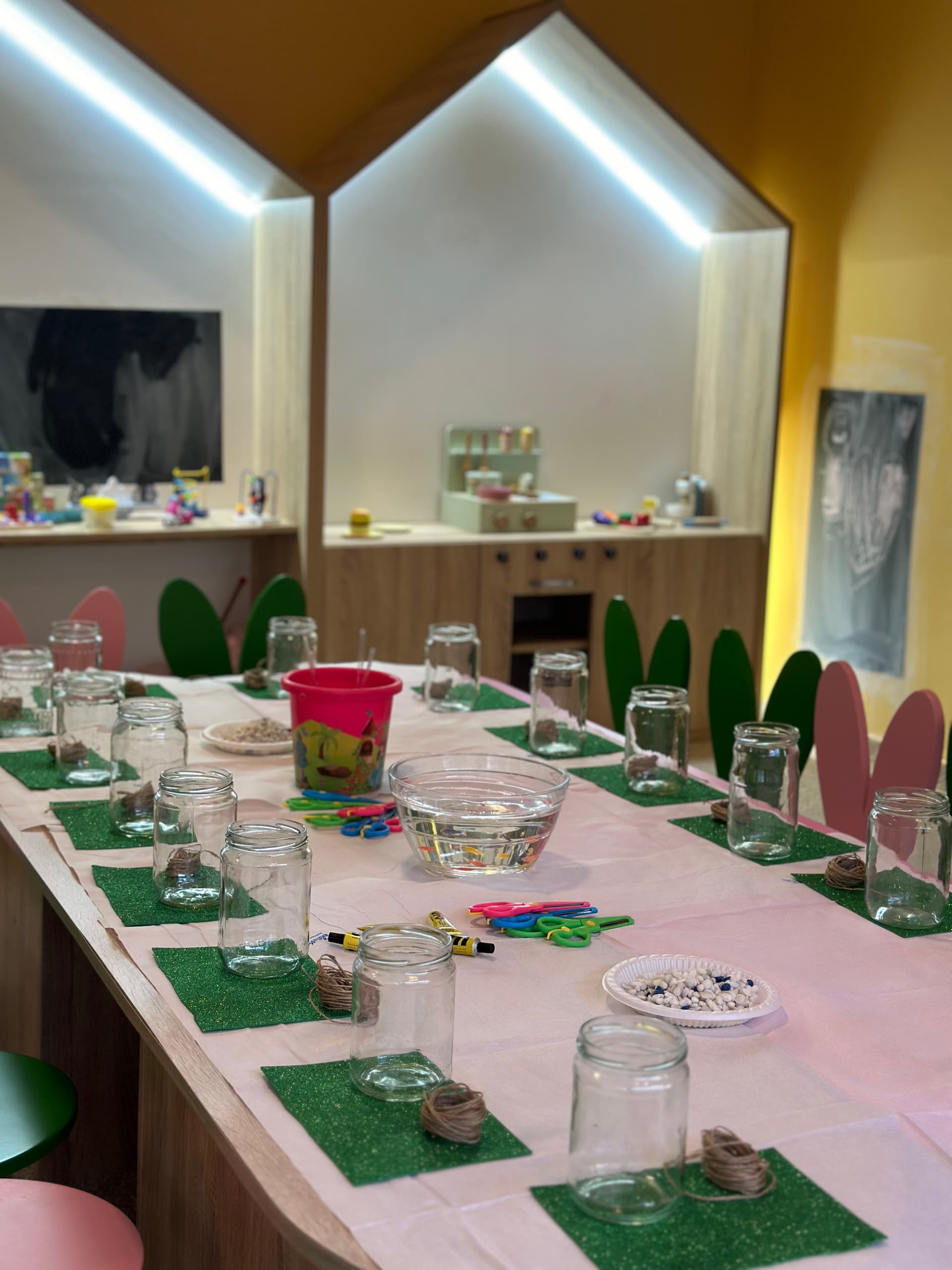 Educational corner for kids